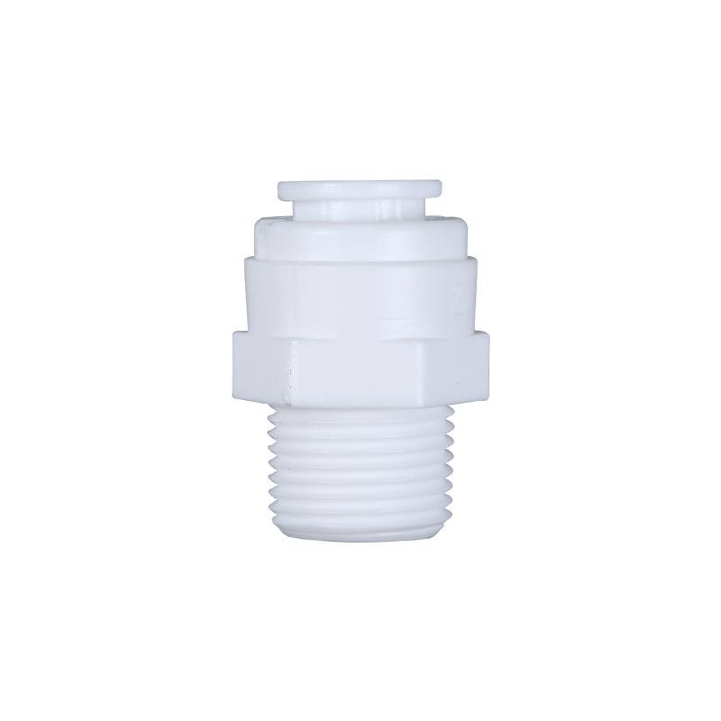 Straight male connector-4